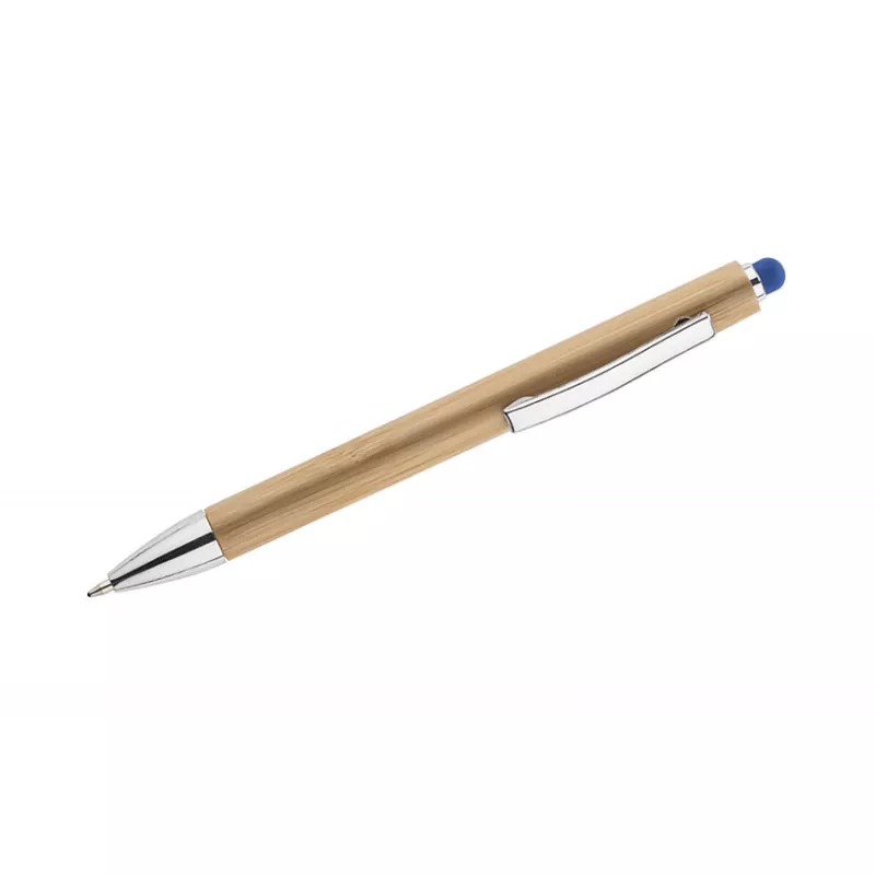 Długopis bambusowy z touch pen-em TUSO - niebieski (19661-03)
