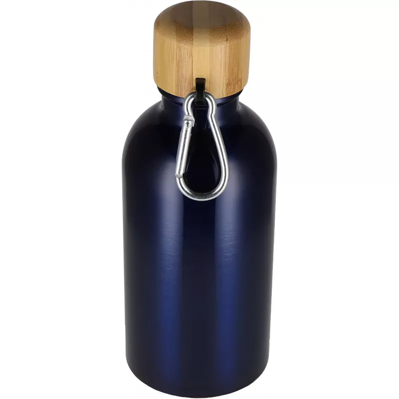 Butelka metalowa 400 ml MARILYN - granatowy (8497244)