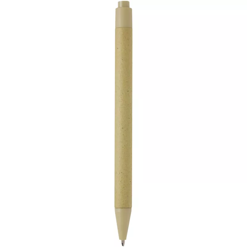 Fabianna długopis z papieru gniecionego - Oliwkowy (10782160)