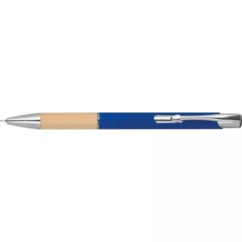 Długopis metalowy półżelowy NAPLES - niebieski (433304)