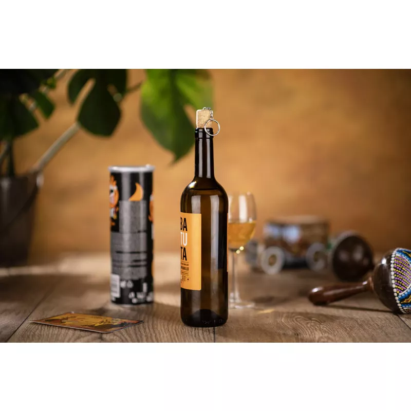 Brelok WINE - beżowy (17928-17)