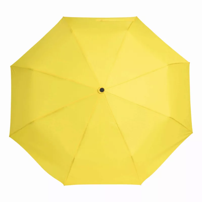 Automatyczny, wiatroodporny, kieszonkowy parasol - żółty (56-0101185)