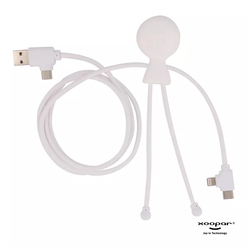 2089 | Xoopar Mr. Bio Long Power Delivery Cable with data transfer - biały (LT41007-N0001)