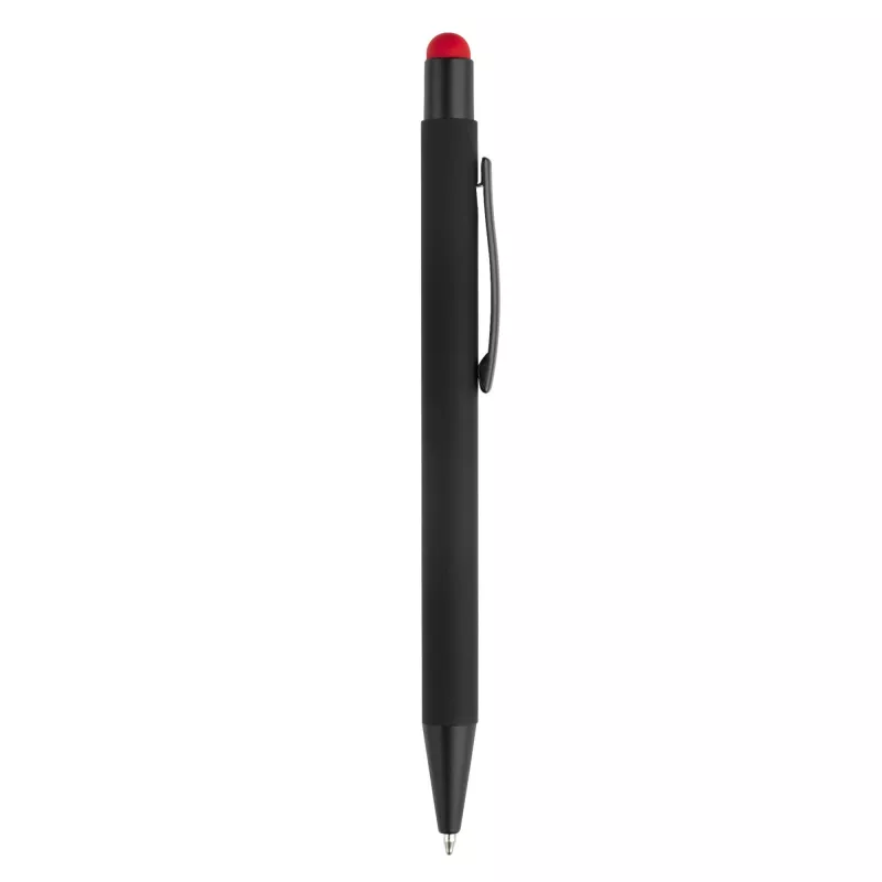 Długopis metalowy New York - czarno / czerwony (LT87755-N0221)