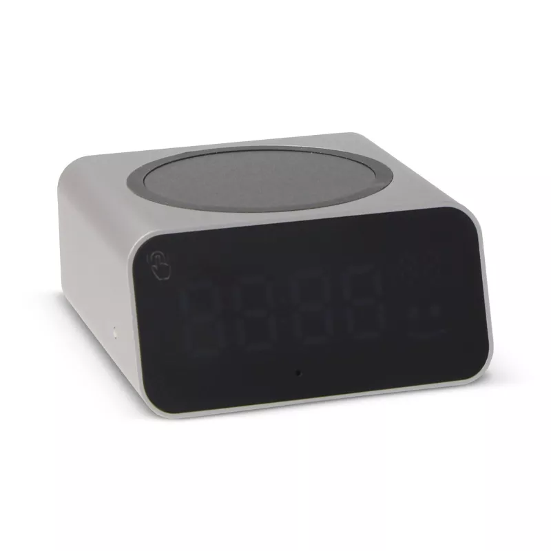 Bezprzewodowa ładowarka Xoopar GRS Reddi Charge PD z zegarem - jasnoszary (LT41315-N0062)
