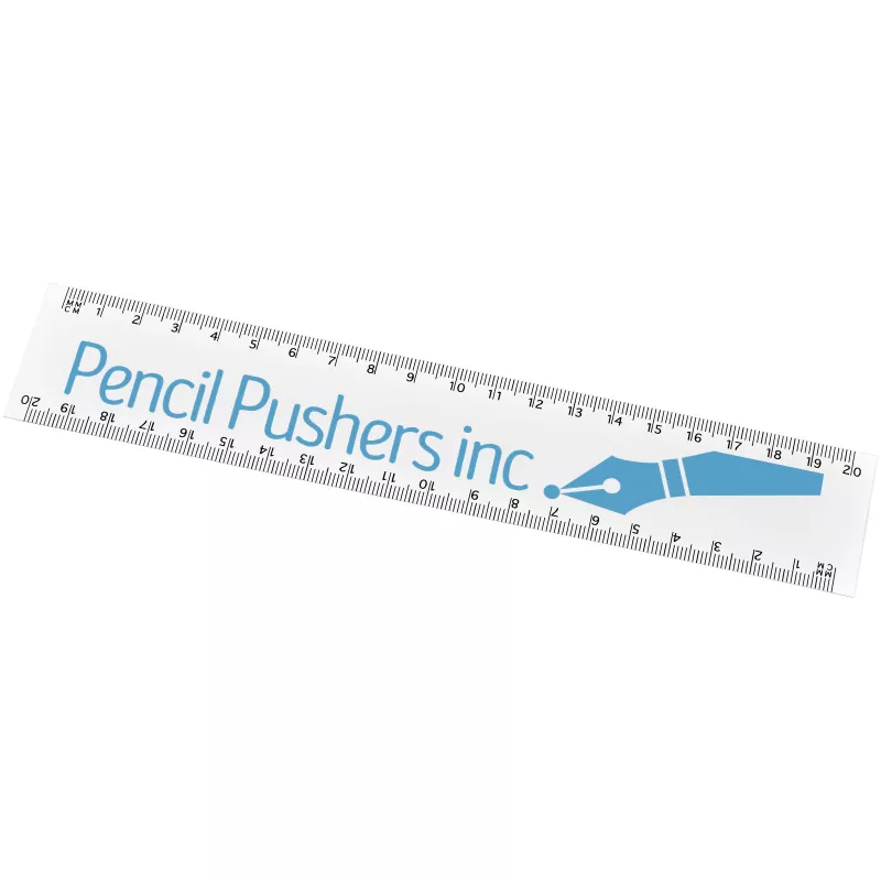 Elastyczna linijka o długości 20 cm Arc - Biały (21058700)