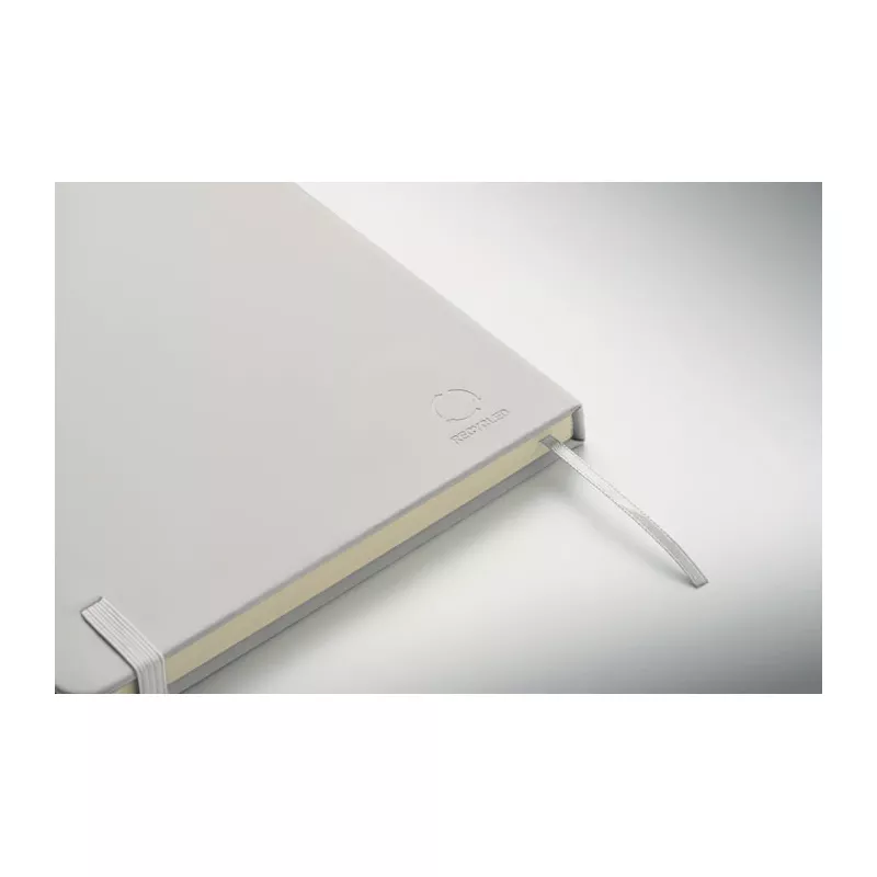 Notes A5 w okładce z PU 96 kartek w linię ARCOLOOP - Bialy (MO3124-06)
