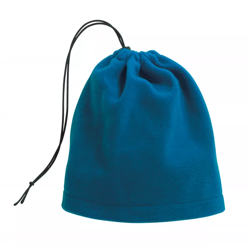 Polarowy szalik/czapka VARIOUS - niebieski (56-0702723)