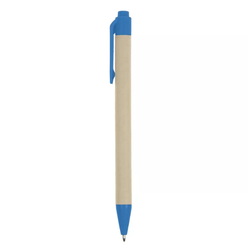 Notatnik ok. A5 z długopisem | Salvatore - niebieski (V2389-11)
