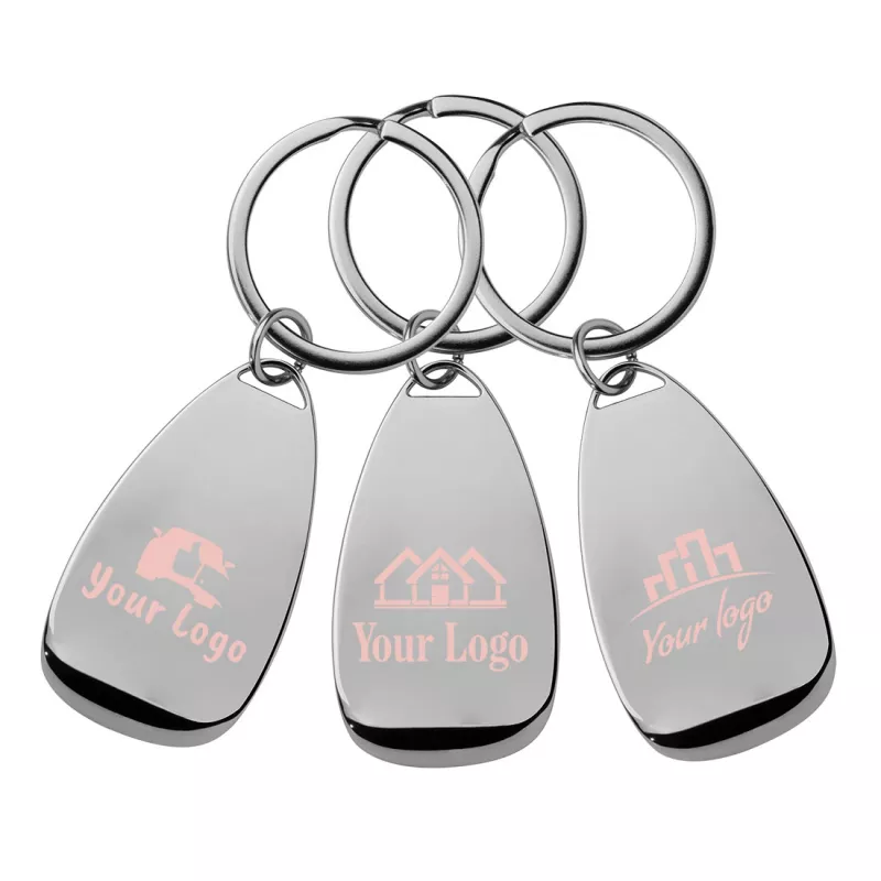 Brelok metalowy otwieracz do butelek HASTINGS - szary (226007)