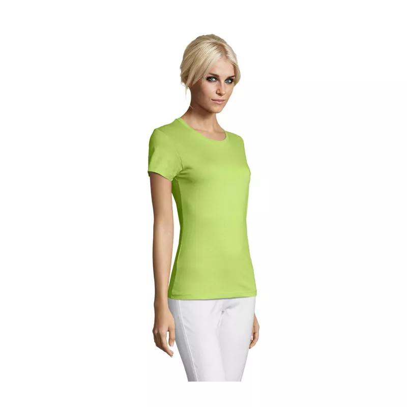 Koszulka damska dopasowana 150 g/m² Sol's REGENT WOMEN - Apple Green (S01825-AG)