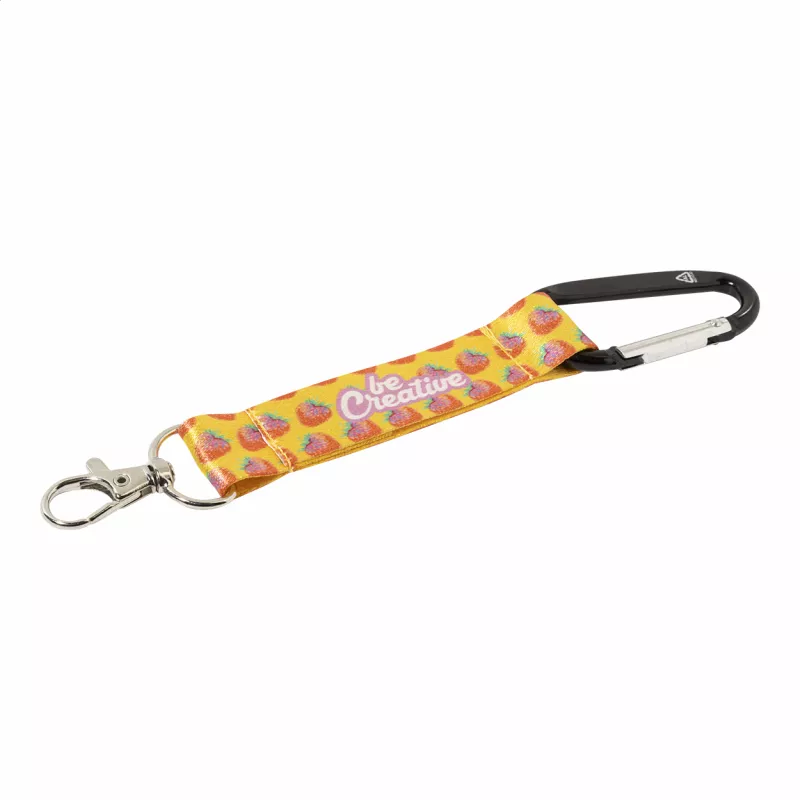 SuboRing Double personalizowany brelok RPET - czarny (AP716993-10)