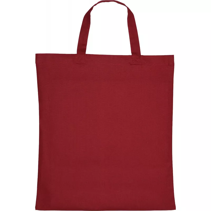 Torba bawełniana z krótkim uchem 140 g/m2 MARSHALL - bordowy (6068002)