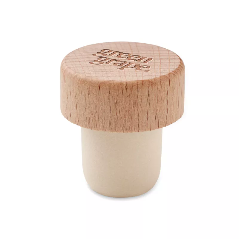 Korek do butelki z drewna bukowego BOPPER - Drewna (MO2457-40)
