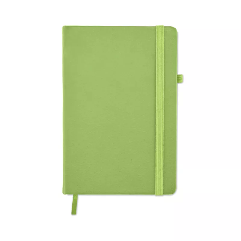 Notes A5 z recyklingu 96 kartek w linię ARPU - Limonka (MO6835-48)