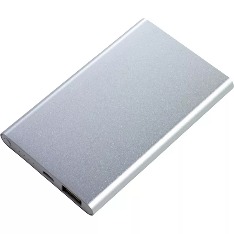 Power bank 4000 mAh - srebrny (V3577-32)