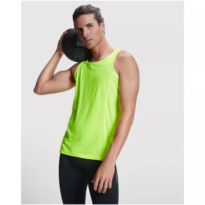 Andre męski podkoszulek sportowy - Fluor Yellow (R0350-FLYELLOW)