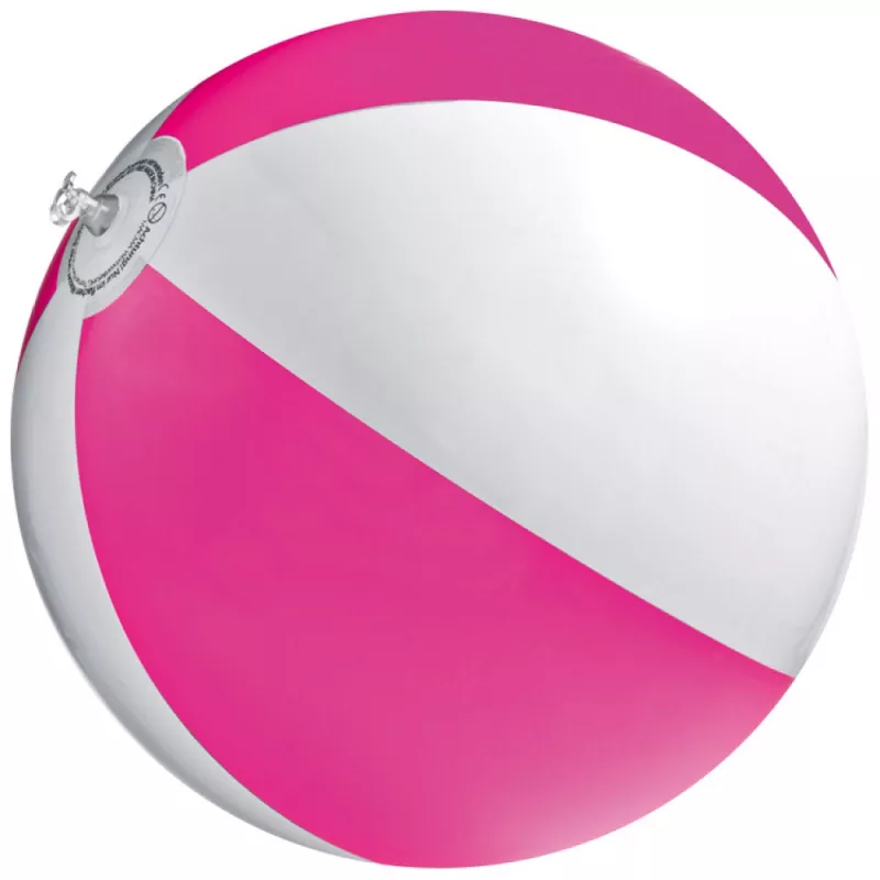 Dmuchana piłka plażowa średnica 26 cm - różowy (5105111)