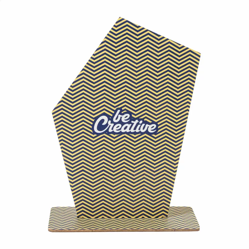 Wlobor personalizowane drewniane trofeum, gwiazda - naturalny-a (AP715068-C)