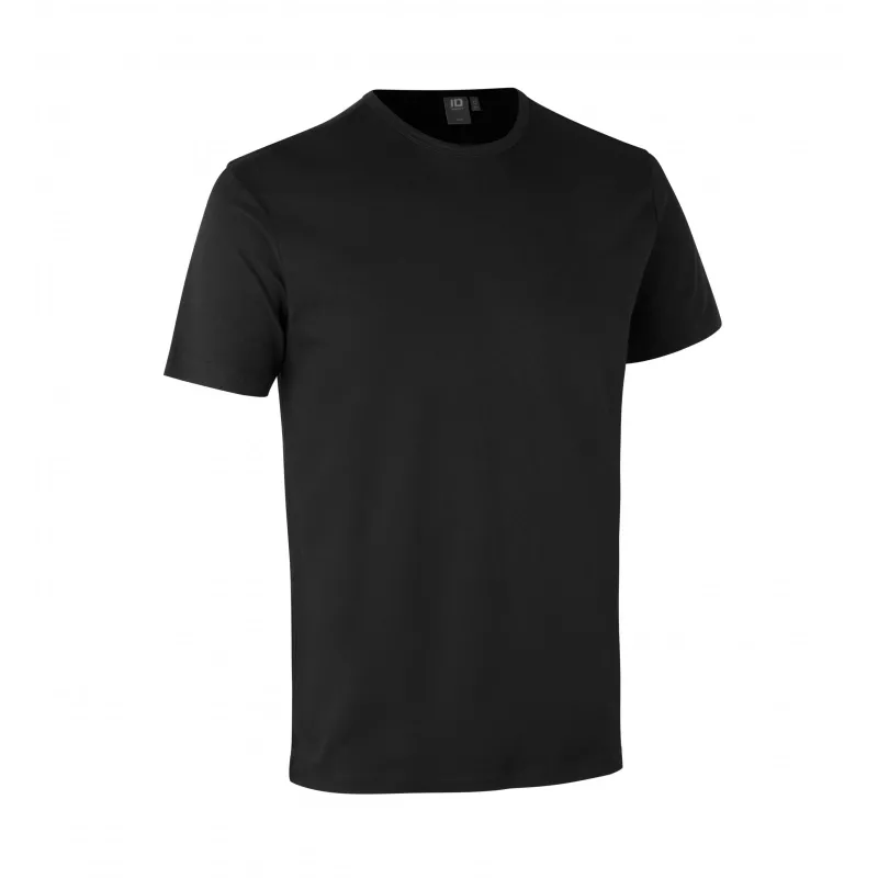 Koszulka bawełniana 210 g/m² ID Interlock T-shirt 0517 - Black (0517-BLACK)