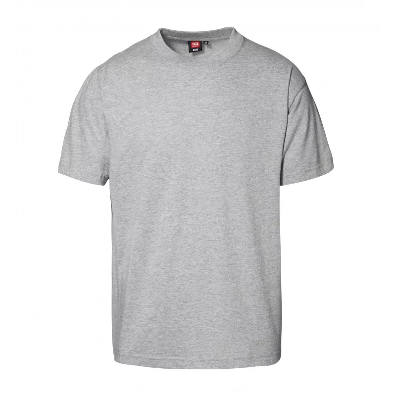Koszulka bawełniana 160g/m² ID GAME® 0500 - Grey Melange (0500-GREY MELANGE)