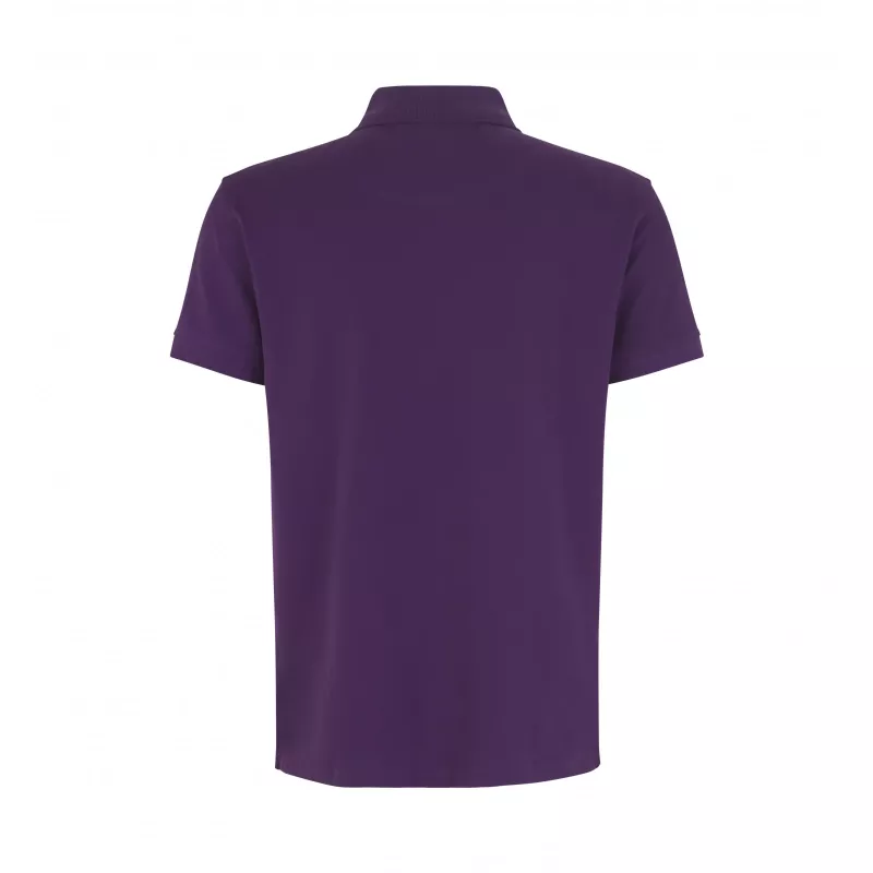 Koszulka bawełniana 210 g/m² ID Polo/stretch 0525 - Purple (0525-PURPLE)