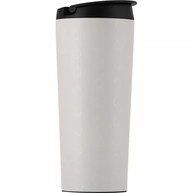 Kubek termiczny z recyklingu PONTA GROSSA MoLu 450 ml - biały (481306)