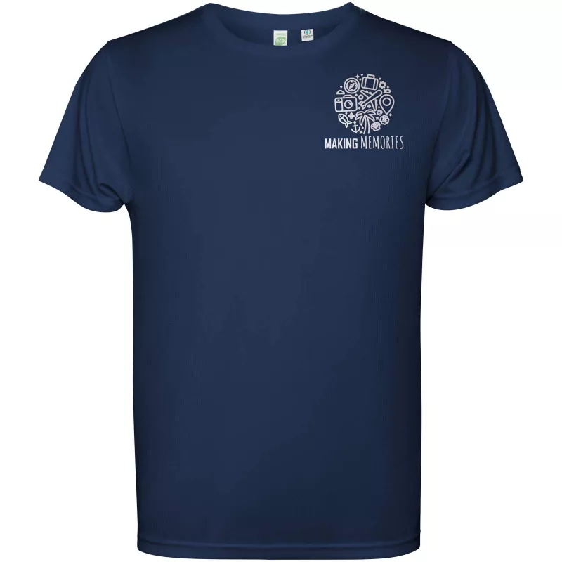 Estoril short sleeve kids t-shirt - Navy Blue (K0430-NAVYBLUE)
