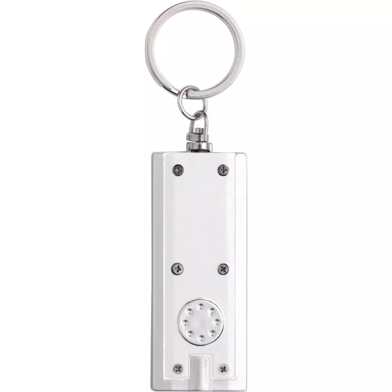 Brelok do kluczy, lampka LED | Jesse - biały (V2122-02)
