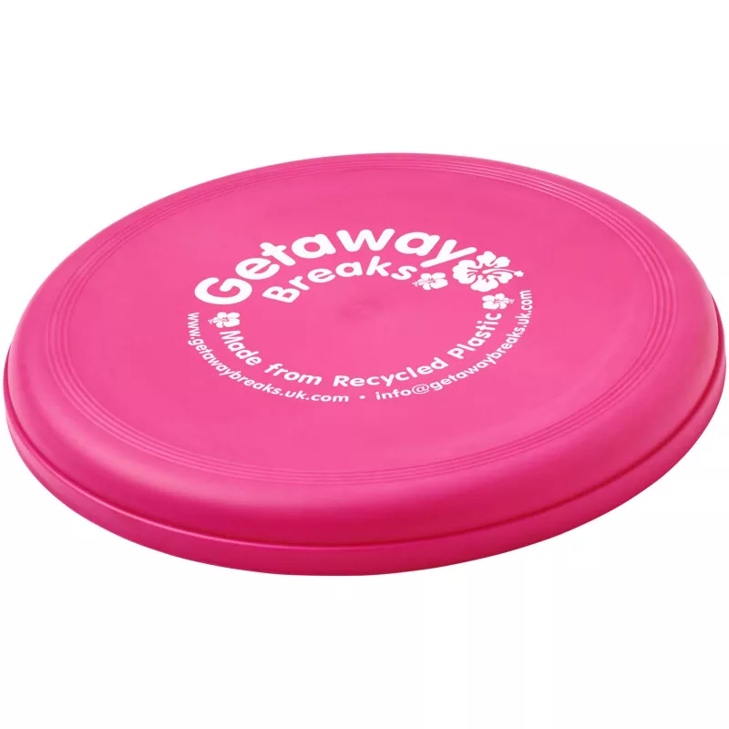 Orbit recycled plastic frisbee - Różowy (21048941)