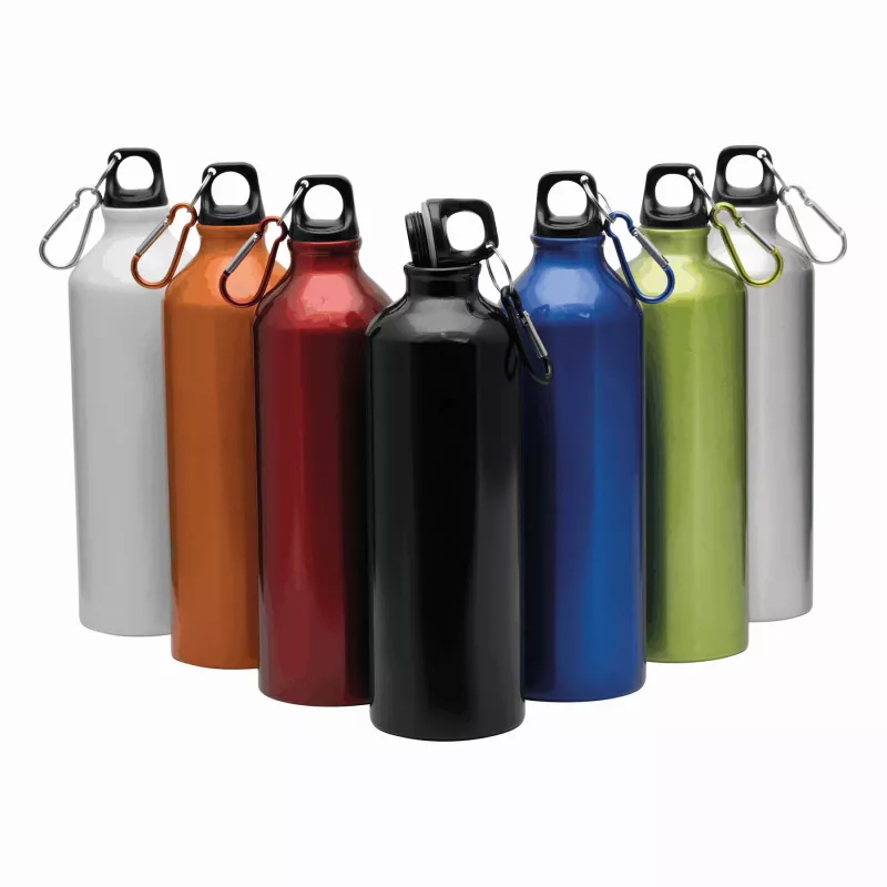Aluminiowy bidon - czarny (56-0603130)