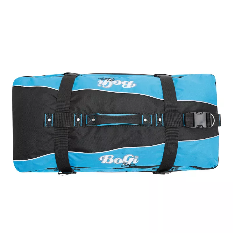 Torba podróżna na kółkach BoGi XL - czarny, niebieski (56-2250722)