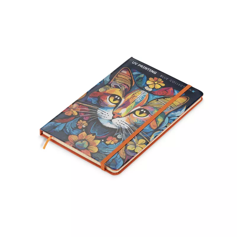 Notes 70 kartek w kratkę rVITAL A5 - pomarańczowy (18225-07)