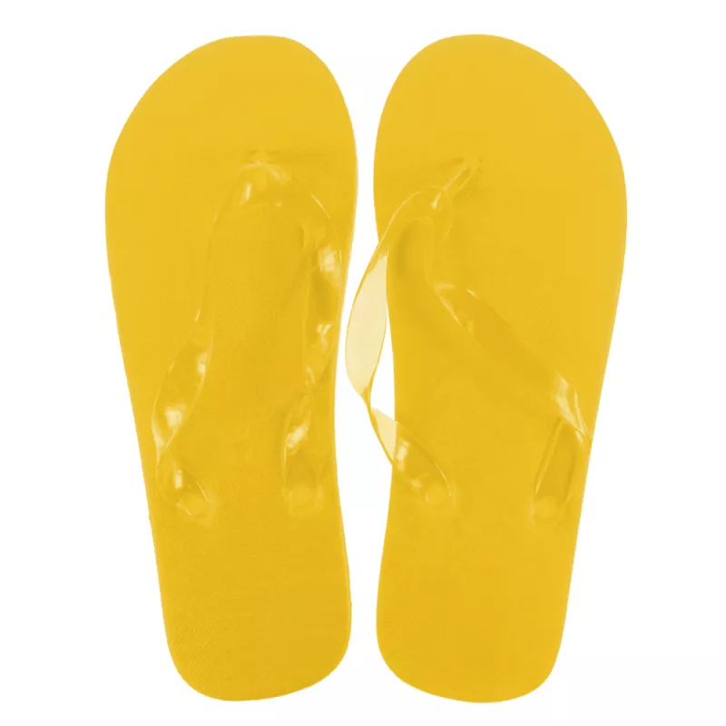 Klapki - żółty (V9614-08M)