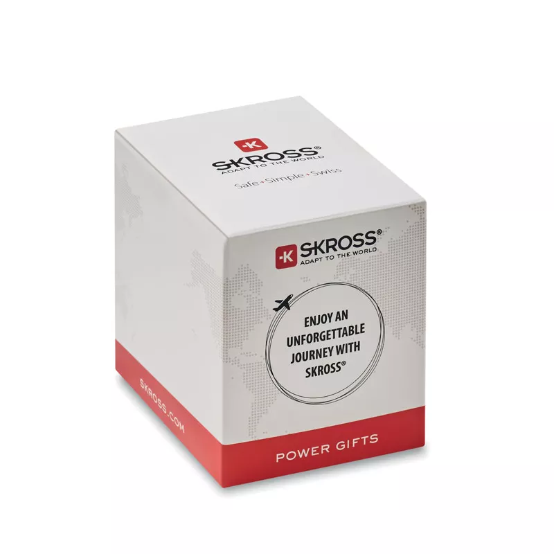 Adapter podróżny USB Skross WORLD TO EUROPE - Bialy (MO6881-06)