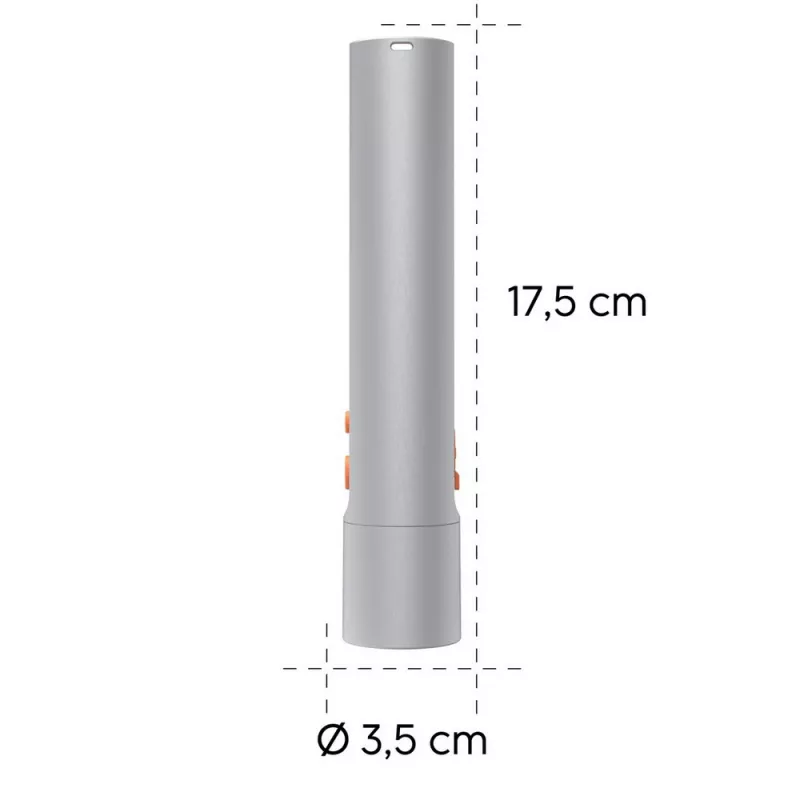 Latarka LED Hama FL350-C - srebrny (VH004-32)