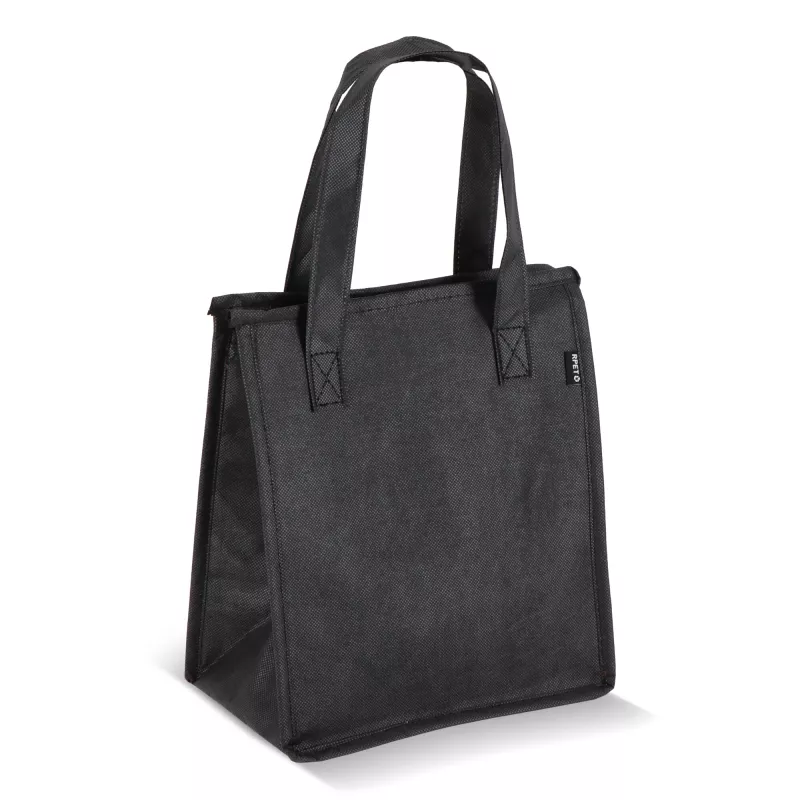 R-PET Torba chłodząca z włókniny 23 x 15 x 27,5 cm 75g/m² - czarny (LT95392-N0002)