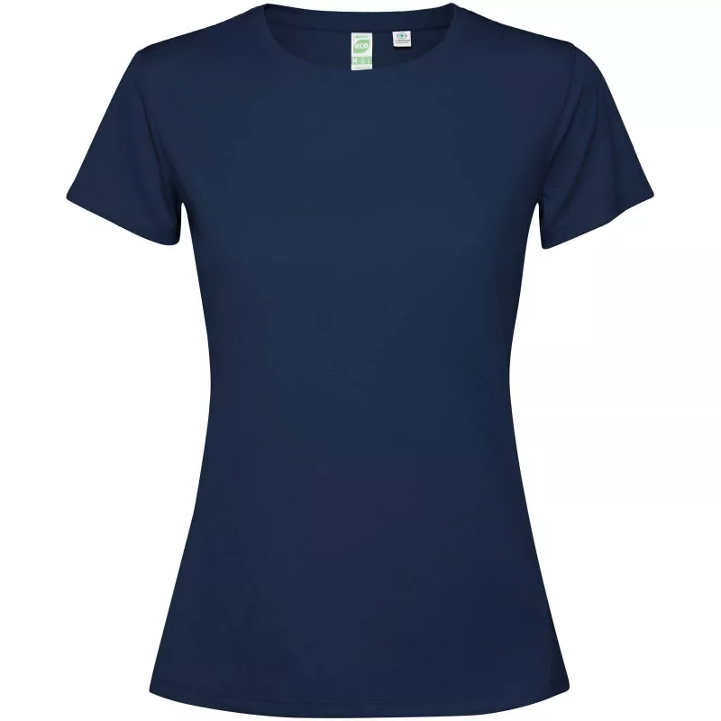 Estoril damska koszulka z krótkim rękawem - Navy Blue (R04311R2)