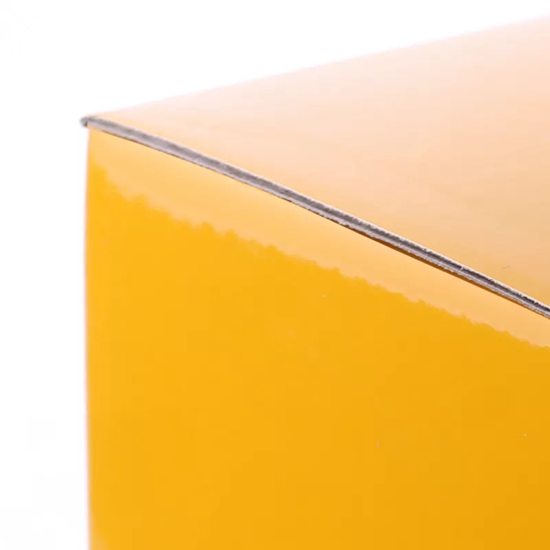 P/703 Pudełko z okienkiem - Żółty błysk (P703-Żółty błyszczący)