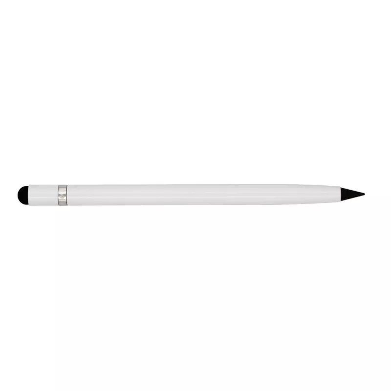 "Wieczny" ołówek, touch pen - biały (V0923-02)
