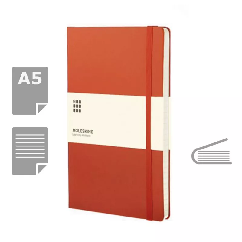 MOLESKINE Notatnik ok. A5 - pomarańczowy (VM301-07)