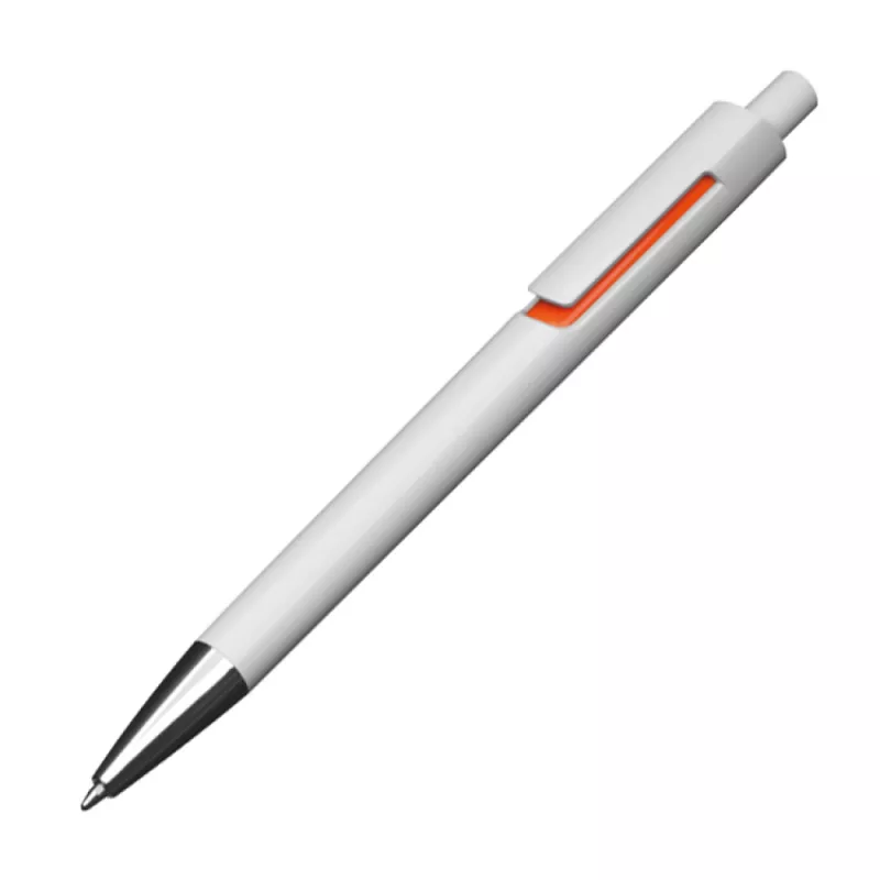 Długopis reklamowy plastikowy 13537 - pomarańczowy (1353710)