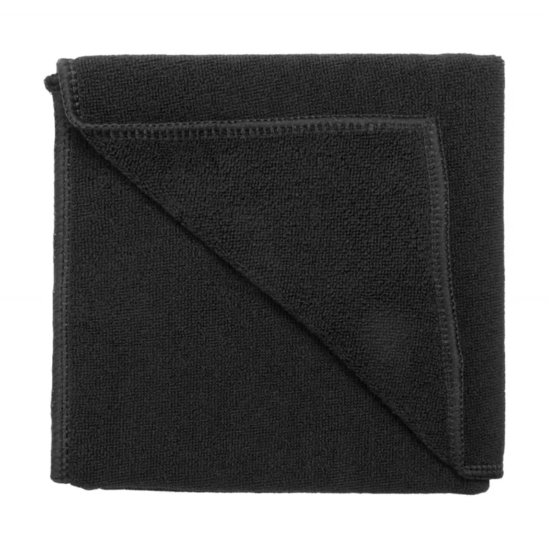 Ręcznik 30 x 45 cm z mikrofibry 345 g/m² Kotto - czarny (AP741549-10)