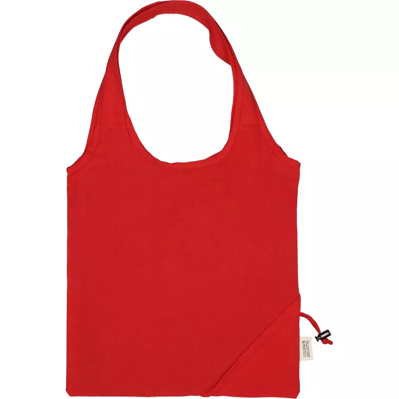 Torba bawełniana z recyklingu 118 g/m2 MODENA - czerwony (526205)