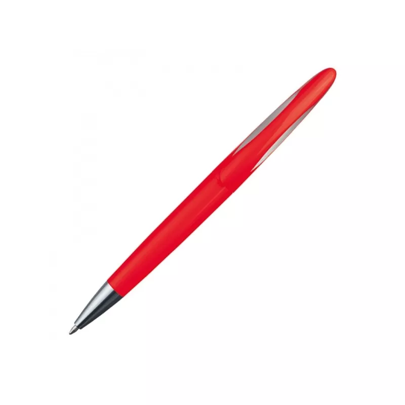 Długopis plastikowy z obrotowym mechanizmem FAIRFIELD - czerwony (353905)