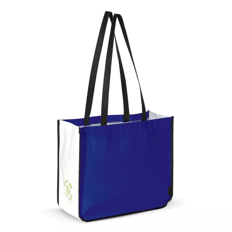Duża torba na zakupy 120g/m² - niebieski (LT91644-N0011)
