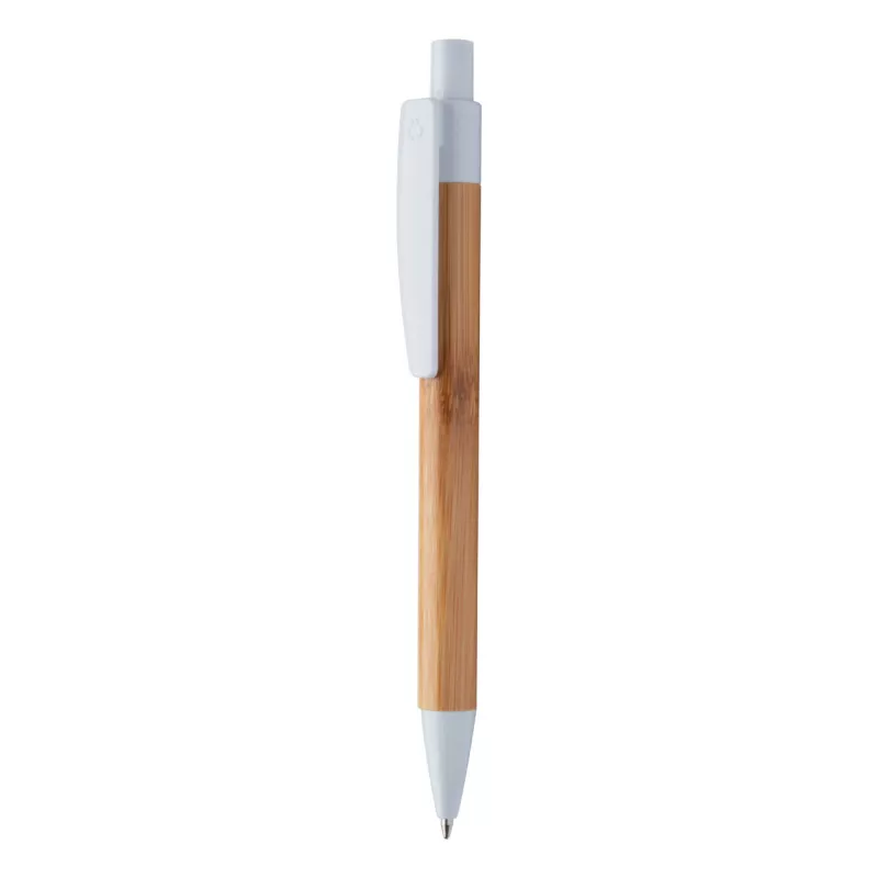 Colothic długopis bambusowy - biały (AP810426-01)