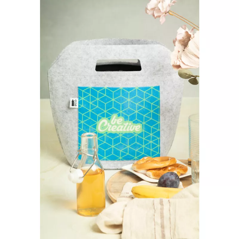 CreaFelt Coolgrab personalziowana torba termiczna RPET - szary (AP716769)