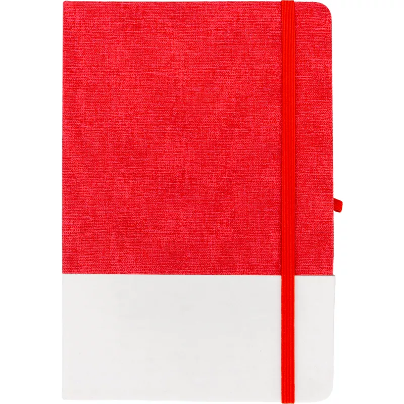 Notes A5 w kratkę BARDOLINO - czerwony (144505)