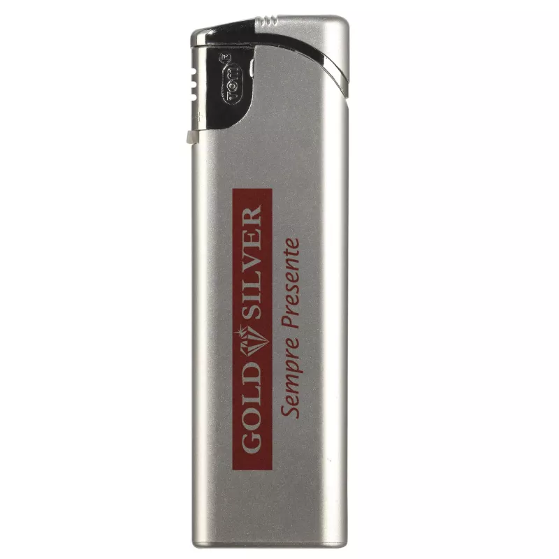 Zapalniczka reklamowa Polo De Luxe - srebrny (LT90708-N8005)